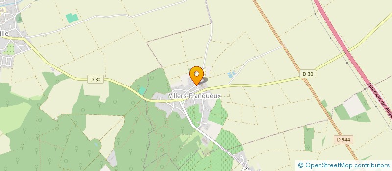 localisation de l'entreprise LES BELLES HAIES  VILLERS-FRANQUEUX