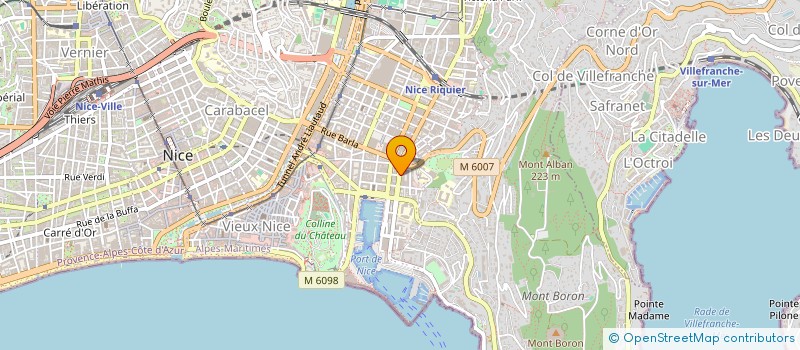 localisation de l'entreprise LES BELLES MOTOS à NICE