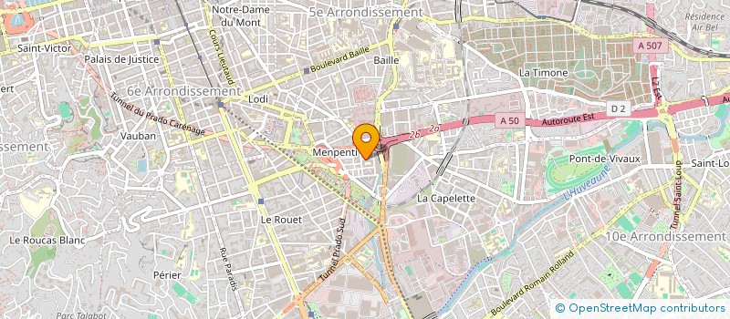 localisation de l'entreprise LES BELLES PIERRES DE CHEZ NOUS (L.B.P) à MARSEILLE
