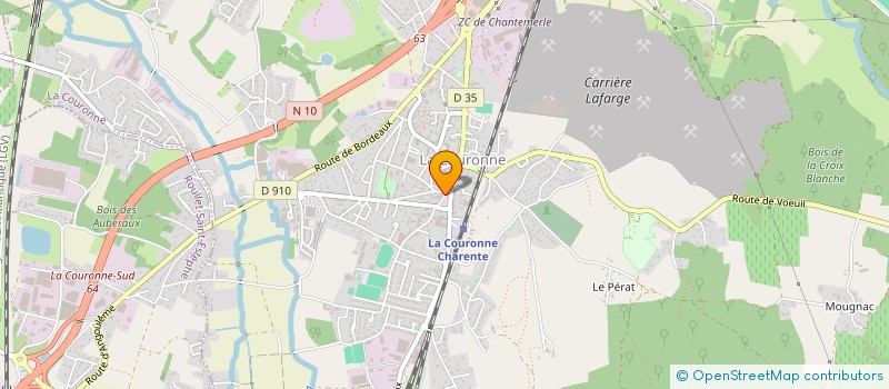 localisation de l'entreprise LES BELLES SAISONS à LA COURONNE