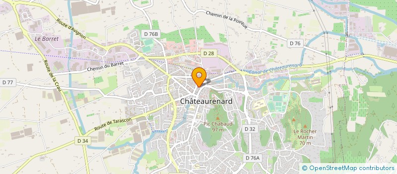 localisation de l'entreprise LES BELLES SALADES DE PROVENCE à CHATEAURENARD