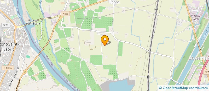 localisation de l'entreprise LES BELLES VERDURES  MONDRAGON