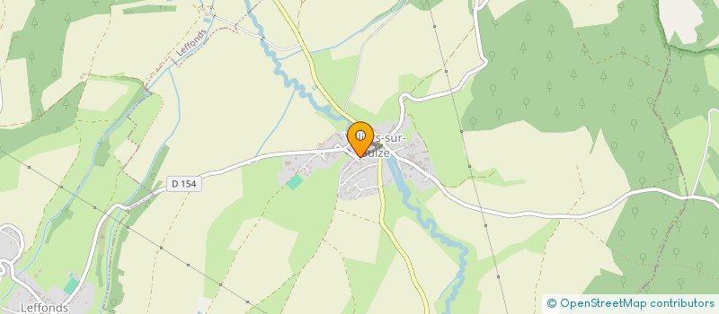 localisation de l'entreprise LES BENEVOLES DU 14 JUILLET à VILLIERS-SUR-SUIZE