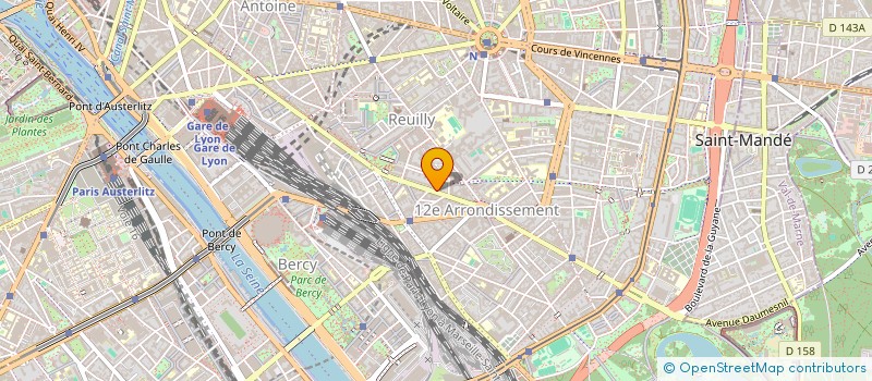 localisation de l'entreprise LES BENINES D'APIE  PARIS