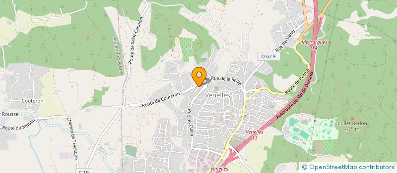 localisation de l'entreprise LES BERAUDES  VENELLES