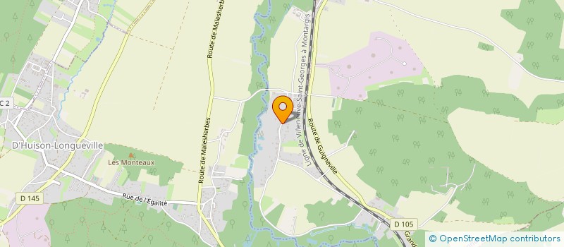 localisation de l'entreprise LES BERCEAUX DE LILITH  GUIGNEVILLE-SUR-ESSONNE