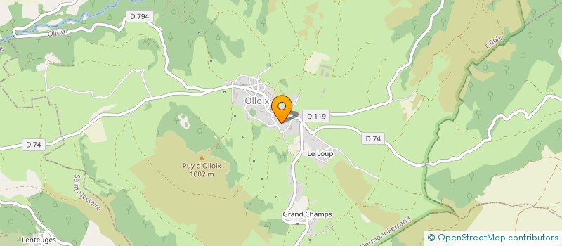 localisation de l'entreprise LES BERGERIES DU SOLEIL  OLLOIX