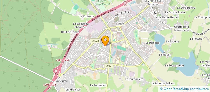 localisation de l'entreprise LES BERGERONNETTES BIS  LIFFRE