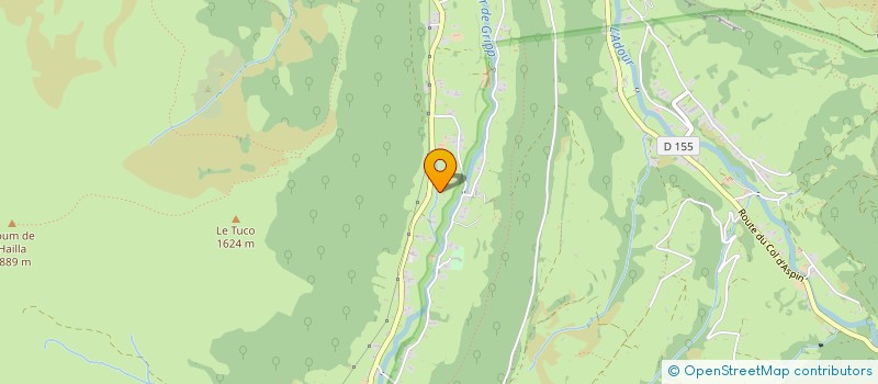 localisation de l'entreprise LES BERGERS DU TOURMALET  CAMPAN