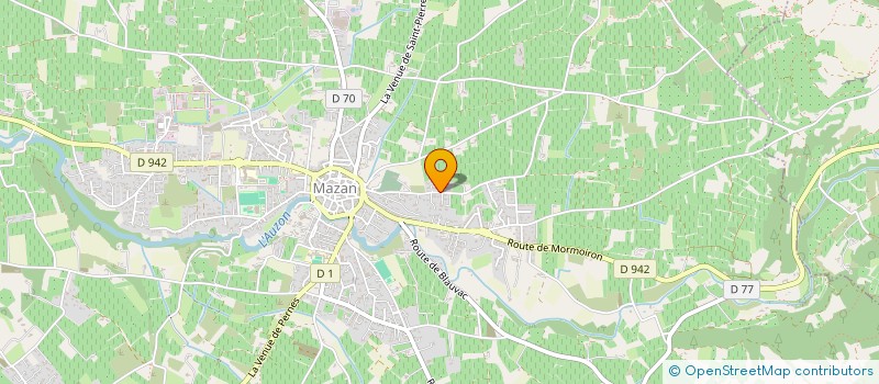 localisation de l'entreprise LES BERLINGOTS  MAZAN