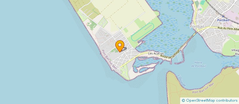 localisation de l'entreprise LES BERNACHES  PORT-BAIL-SUR-MER