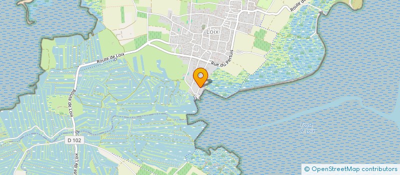 localisation de l'entreprise LES BERNACHES  LOIX