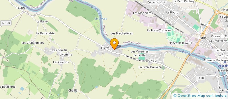 localisation de l'entreprise LES BERNARD INVEST' à BUXEUIL