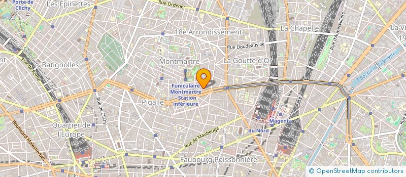 localisation de l'entreprise LES BERTHINES  PARIS