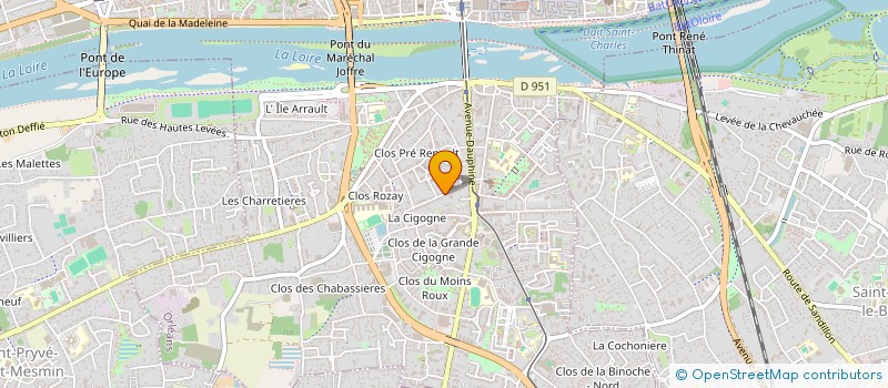 localisation de l'entreprise LES BESTIES  ORLEANS