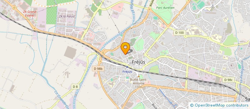 localisation de l'entreprise LES BETES DE SCENE à FREJUS