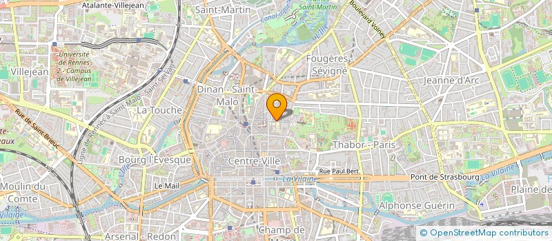 localisation de l'entreprise LES BETISES à RENNES
