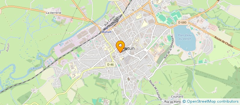 localisation de l'entreprise LES BEURDINS à AUTUN