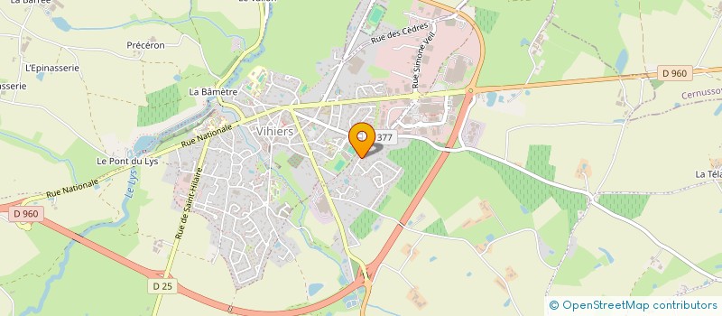localisation de l'entreprise LES BI'GOZELLES à LYS-HAUT-LAYON