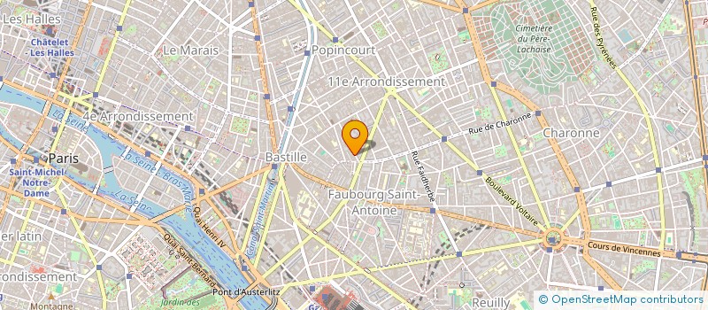 localisation de l'entreprise LES BIAN GAY PRIDE FILMS  PARIS