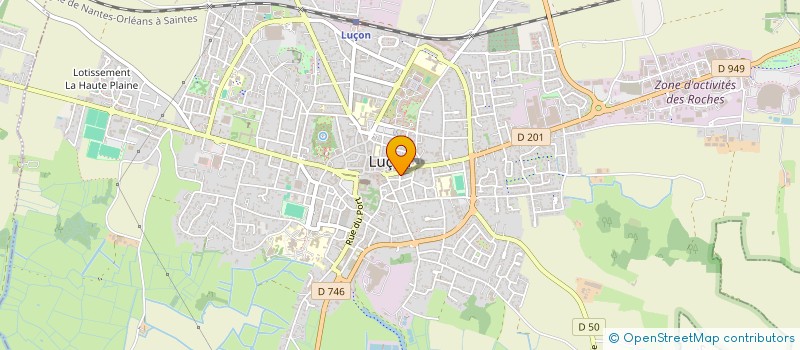 localisation de l'entreprise LES BIBACES  LUCON