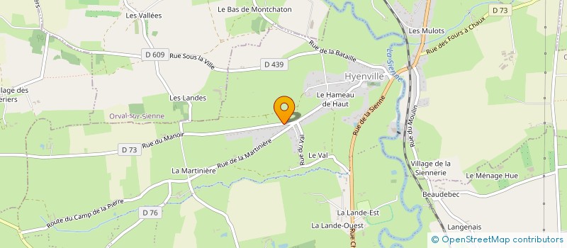 localisation de l'entreprise LES BIBICHES EN 4L à QUETTREVILLE-SUR-SIENNE