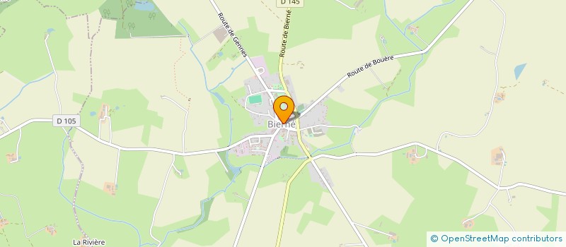 localisation de l'entreprise LES BIBLIOPHILES DES 4 VILLAGES  BIERNE-LES-VILLAGES