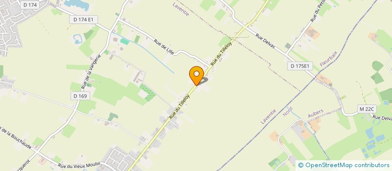 localisation de l'entreprise LES BICHETTES A PAILLETTES  LAVENTIE