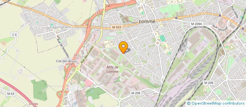 localisation de l'entreprise LES BICLOUS SAUVAGES à LILLE
