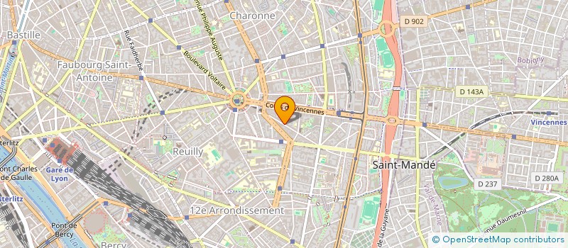 localisation de l'entreprise LES BIENVEILLANTS  PARIS