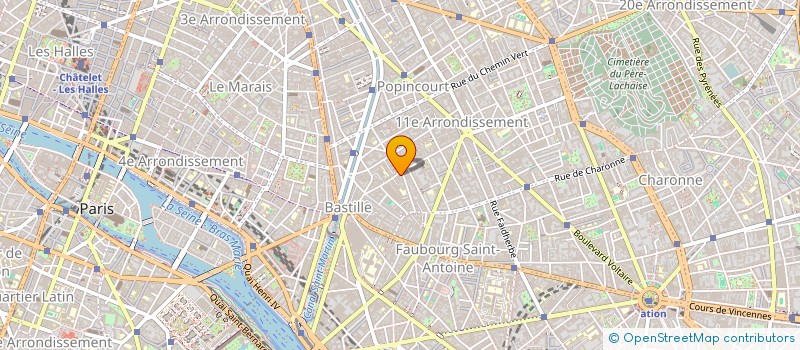 localisation de l'entreprise LES BIENVEILLANTS  PARIS