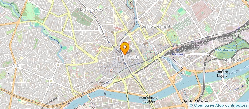 localisation de l'entreprise LES BIENVEILLEURS 44 (COORDINATION ET SOLIDARITE AVEC LES EXILES) à NANTES