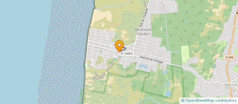 localisation de l'entreprise LES BIERES A FEU  MERLIMONT