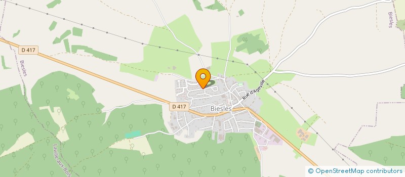localisation de l'entreprise LES BIESLOISES PETILLANTES à BIESLES