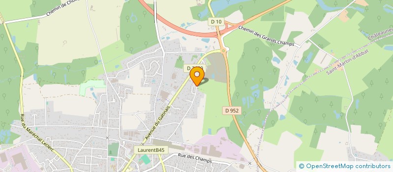 localisation de l'entreprise LES BIGOCHETS  CHATEAUNEUF-SUR-LOIRE