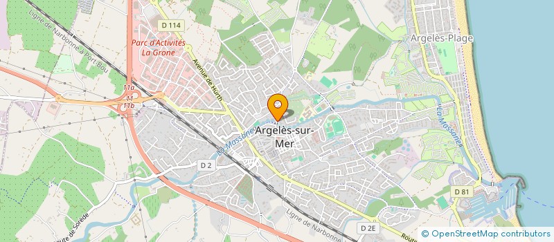 localisation de l'entreprise LES BIJOUX BY LOU'MAEL  ARGELES-SUR-MER