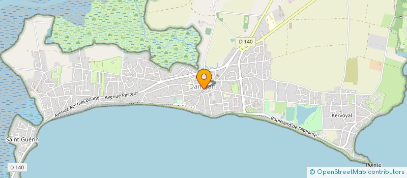 localisation de l'entreprise LES BIJOUX MARINE à DAMGAN