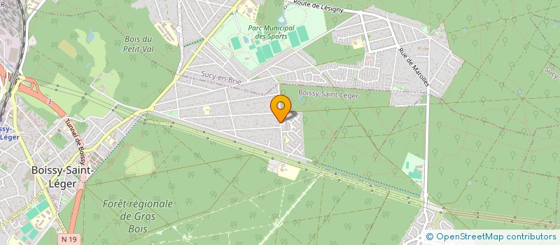 localisation de l'entreprise LES BIKETTES à BOISSY-SAINT-LEGER