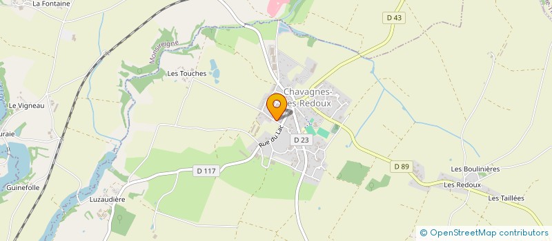 localisation de l'entreprise LES BILLIG'S VOLANTES  CHAVAGNES-LES-REDOUX