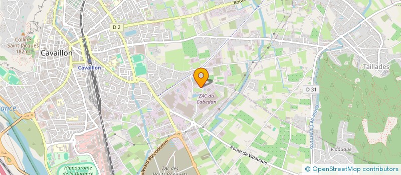 localisation de l'entreprise LES BIOLONISTES à CAVAILLON