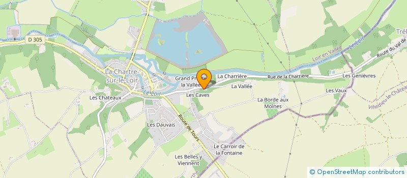 localisation de l'entreprise LES BIOS DU LOIR à LOIR EN VALLEE