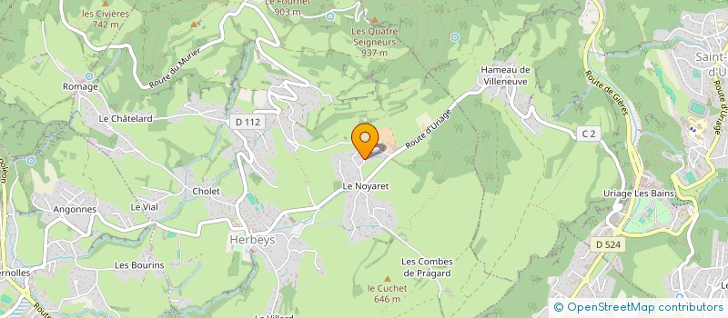 localisation de l'entreprise LES BIOTOPS  HERBEYS