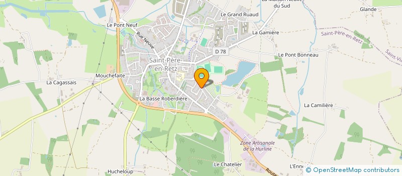 localisation de l'entreprise LES BIQUETAUX DU LAITON  CHAUVE