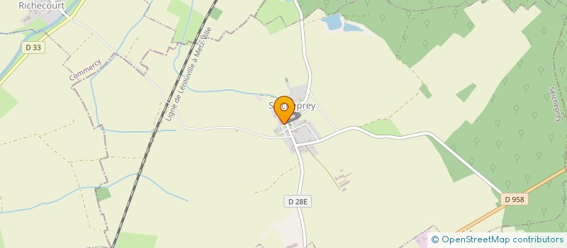 localisation de l'entreprise LES BIQUETS  SEICHEPREY