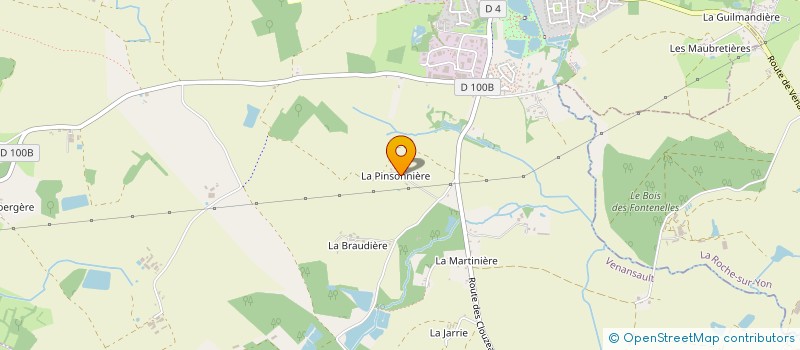 localisation de l'entreprise LES BIQUETS  VENANSAULT