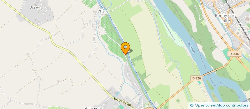 localisation de l'entreprise LES BIRETTES DU DESERT à BEAULIEU-SUR-LOIRE