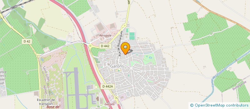 localisation de l'entreprise LES BIRMADES  GARONS