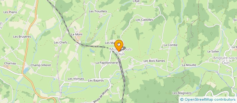 localisation de l'entreprise LES BISOUNOURS à CHASSIGNY-SOUS-DUN