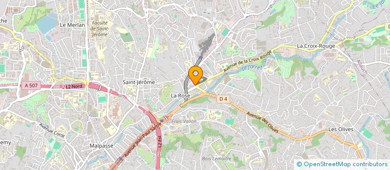 localisation de l'entreprise LES BISOUNOURS DU 13  MARSEILLE