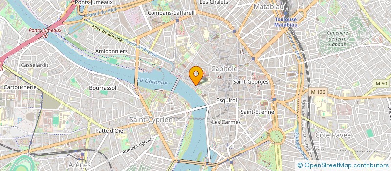 localisation de l'entreprise LES BISTRAUTEURS  TOULOUSE